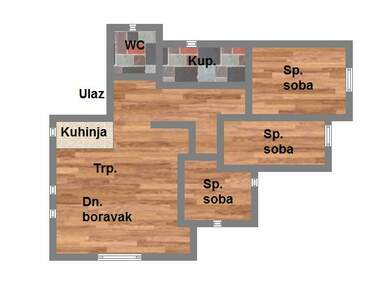 Cetvorosoban stan, Novi Sad, blok vila, prodaja, 147m2, 310100e, id992418